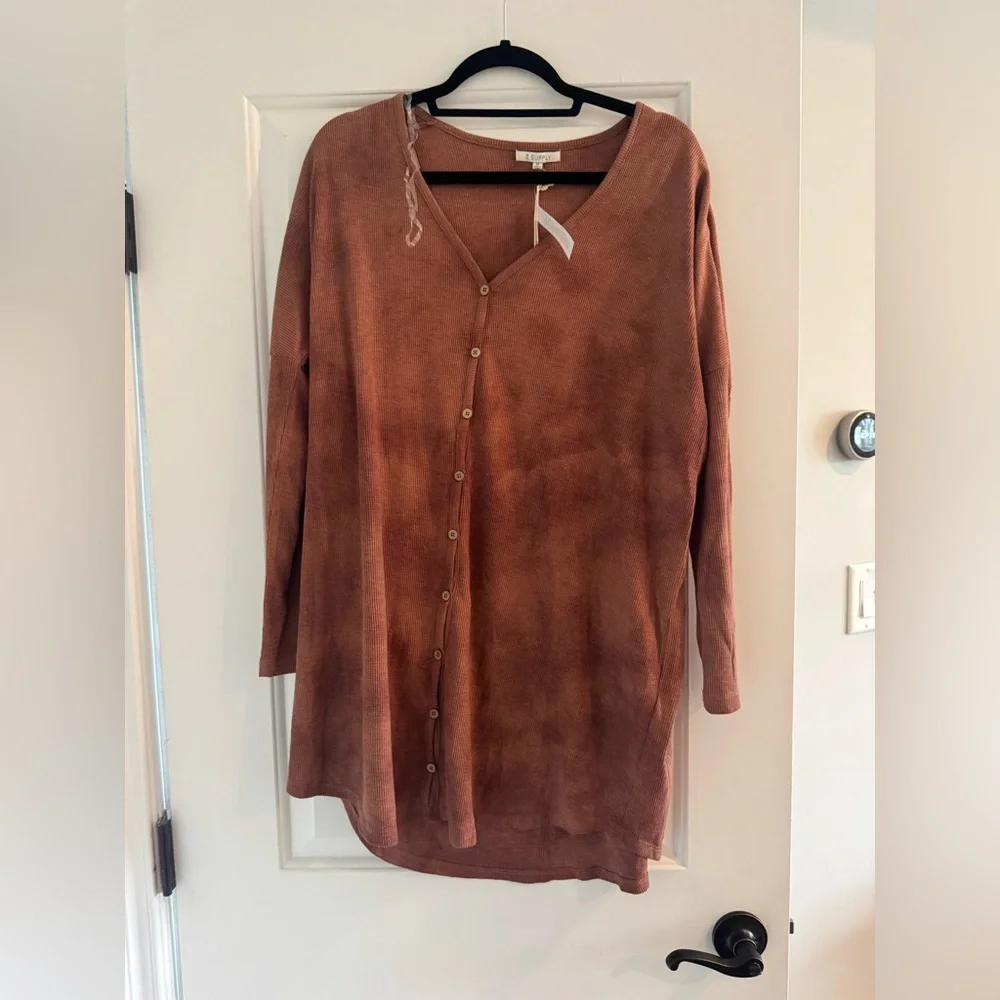 Z Supply Brown Dress with Elegant Design